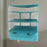 Closet Hanging Storage Shelves Hanging Organizer for Bedroom RV Baby Nursery green