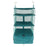 Closet Hanging Shelves Hanging Organizer for Closet Baby Nursery Living Room green