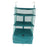 Closet Hanging Shelves Hanging Organizer for Closet Baby Nursery Living Room green