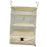 Closet Hanging Shelves Hanging Organizer for Closet Baby Nursery Living Room white