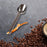 Teaspoon Long Handle Coffee Measuring Spoon for Beans Espresso Coffee Powder black