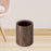 Wood Grain Trash Can Modern Home Waste Basket for Office Entryway Study Room 14L without lid