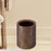 Wood Grain Trash Can Modern Home Waste Basket for Office Entryway Study Room 14L without lid