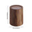 Wood Grain Trash Can Modern Home Waste Basket for Office Entryway Study Room 12L with lid