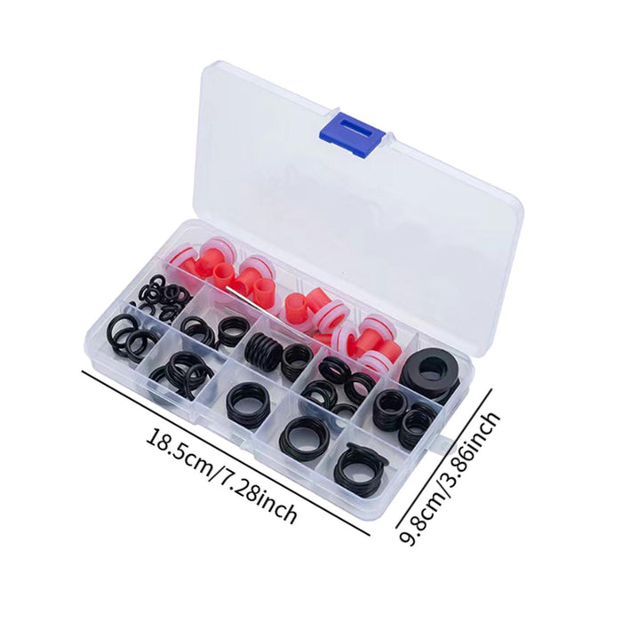 100x Rubber Washer Assorted Spacer Sealing Washer for Shower Head Connection