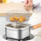 Crofta Deep Fryer Multipurpose Pot Stainless Steel for Restaurant Chicken Wing Cafe