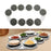 Rotating Lazy Tray Serving Trays Turntable Food Serving Stand for Gatherings 10 trays