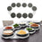 Rotating Lazy Tray Serving Trays Turntable Food Serving Stand for Gatherings 10 trays