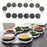 Lazy Turntable Swivel Tabletop Storage Stand for Weddings Gatherings Kitchen 14 Plates