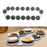 Lazy Turntable Swivel Tabletop Storage Stand for Weddings Gatherings Kitchen 16 Plates