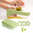 Veggie Chopper Dicing Machine Vegetable Slicer Professional for Garlic Fruit 7 pcs