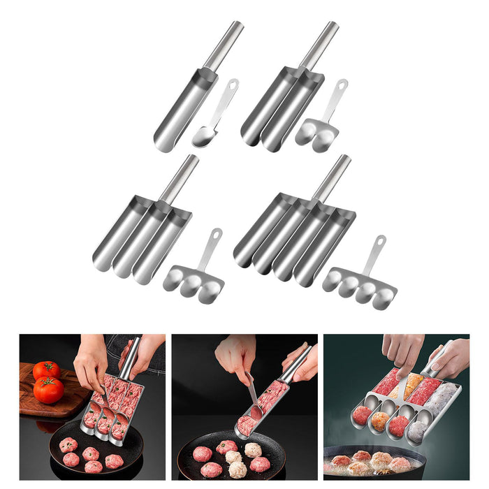 Creative Meatball Maker Useful Spoon Meat Tool for Camping Household Burger 1 Single