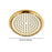 Rain Shower Head Easy to Install Retro Shower Sturdy Stainless Steel gold