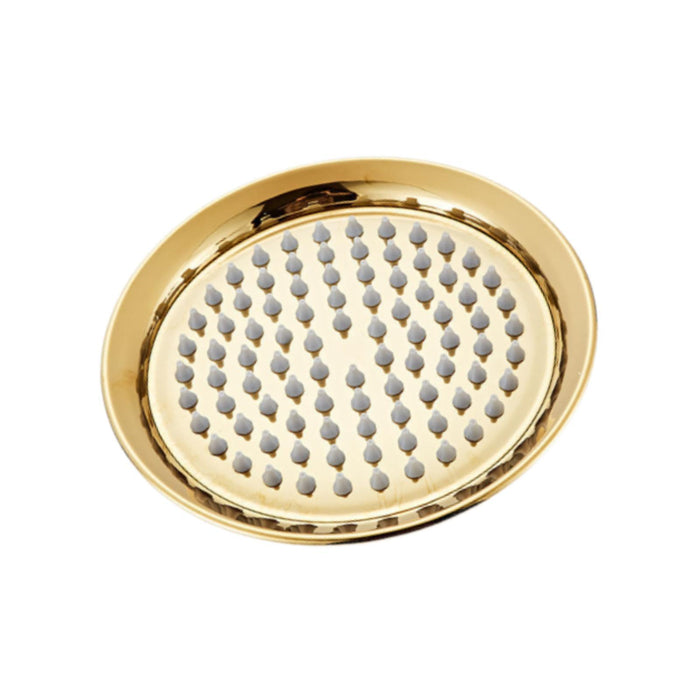 Rain Shower Head Easy to Install Retro Shower Sturdy Stainless Steel gold