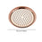 Rain Shower Head Easy to Install Retro Shower Sturdy Stainless Steel rose gold