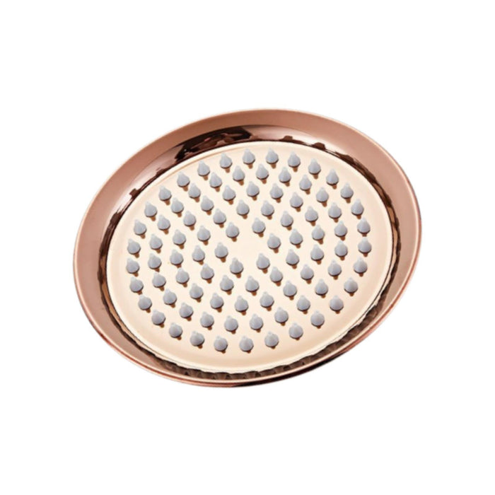 Rain Shower Head Easy to Install Retro Shower Sturdy Stainless Steel rose gold