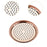 Rain Shower Head Easy to Install Retro Shower Sturdy Stainless Steel rose gold