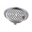 Rain Shower Head Easy to Install Retro Shower Sturdy Stainless Steel chrome