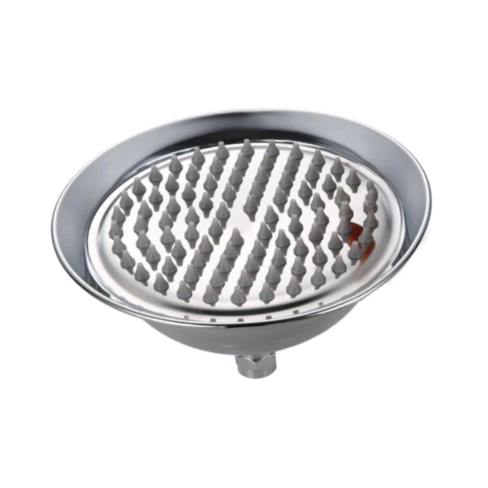 Rain Shower Head Easy to Install Retro Shower Sturdy Stainless Steel chrome