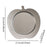 Fruits Serving Tray Kitchenware Serving Platter for Hotel Kitchen Restaurant 18cm