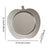 Fruits Serving Tray Kitchenware Serving Platter for Hotel Kitchen Restaurant 24cm