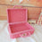 Hand Woven Rattan Basket Food Storage Basket for Kitchen Bathroom Restaurant pink