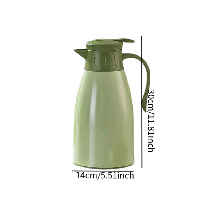 Thermos Water Pot 1.6L with Lid Fashion Vacuum Kettle for Party Kitchen Home