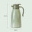 Thermos Water Pot 1.6L with Lid Fashion Vacuum Kettle for Party Kitchen Home