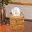 Tissue Box Cover Square Paper Holder Dispenser for Hotel Washroom Restaurant