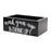 Cup Holder Storage Bins Black Storage Box for Countertop Storage Room Office