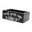 Cup Holder Storage Bins Black Storage Box for Countertop Storage Room Office