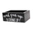 Cup Holder Storage Bins Black Storage Box for Countertop Storage Room Office