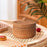 Rattan Storage Basket Wicker Bowl Wicker Basket Bin for Shelf Bathroom Decor round