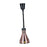 Hanging Food Heat Lamp E27 Buffet Heating Lamp for Hot Food Restaurant Fries bronze