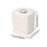 Grain Rice Container Dry Food Container Rice Bin for Countertop Kitchen Nuts Beige