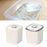 Grain Rice Container Dry Food Container Rice Bin for Countertop Kitchen Nuts Beige