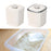 Grain Rice Container Dry Food Container Rice Bin for Countertop Kitchen Nuts Beige