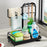 Kitchen Sink Organizer Sponge Rack Organizer Stand for Dish Cloth Sponge Rag