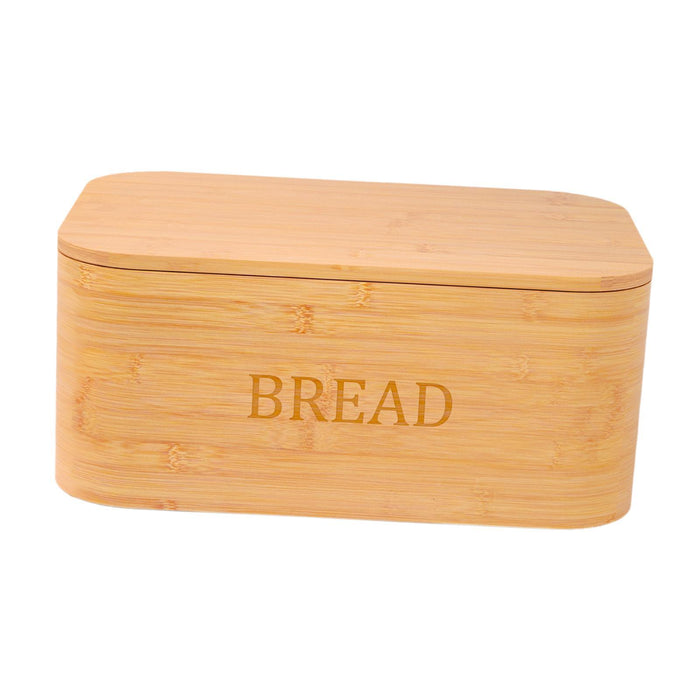 Wood Bread Box Space Saving Bread Holder for Baked Goods Coffee Shop Counter 33cmx22cmx15.6cm