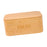 Wood Bread Box Space Saving Bread Holder for Baked Goods Coffee Shop Counter 33cmx22cmx15.6cm