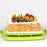 Crofta Cake Carrier with Lid and Handle Cake Stand Plate for Cakes Birthday Muffins