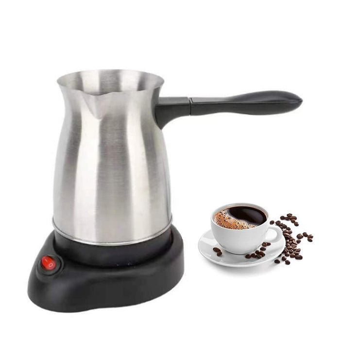 Turkish Coffee Maker Turkish Stainless Steel Coffee Pot for Kitchen Cafe Bar