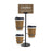 Tree Shape Cup Stand Small Coffee Cup Holder for Party Coffee Shop Breakroom