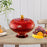 Crofta Fruit Holder Creative for Snack Dessert Cake Tray Plate Rack Kitchen Counter red