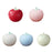 Apple Fruit Plate Decorative Fruit Bowl for Home Decor Kitchen Counter Sugar red