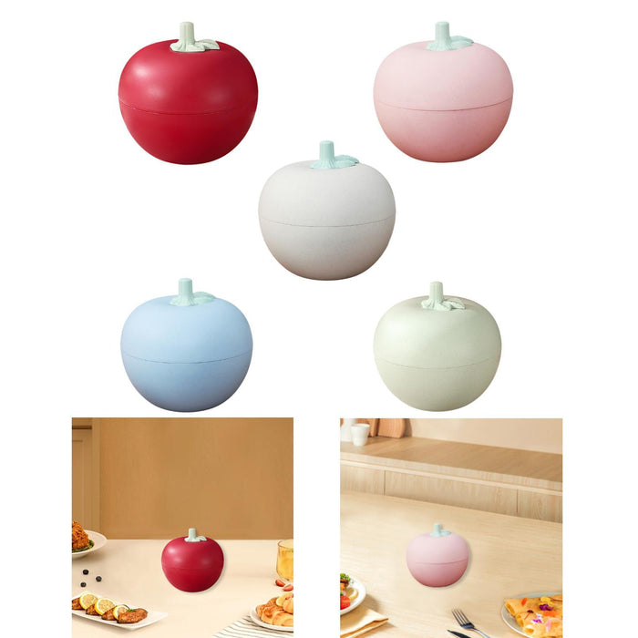 Apple Fruit Plate Decorative Fruit Bowl for Home Decor Kitchen Counter Sugar red