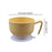 Suction Bowl Detachable Feeding Bowl for Dining Room Restaurant Kitchen yellow