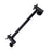 Crofta Extension Shower Arm Stainless Steel Adjustable for Dorm Bathroom Boys Girls Black