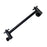 Crofta Extension Shower Arm Stainless Steel Adjustable for Dorm Bathroom Boys Girls Black