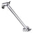 Crofta Extension Shower Arm Stainless Steel Adjustable for Dorm Bathroom Boys Girls Black